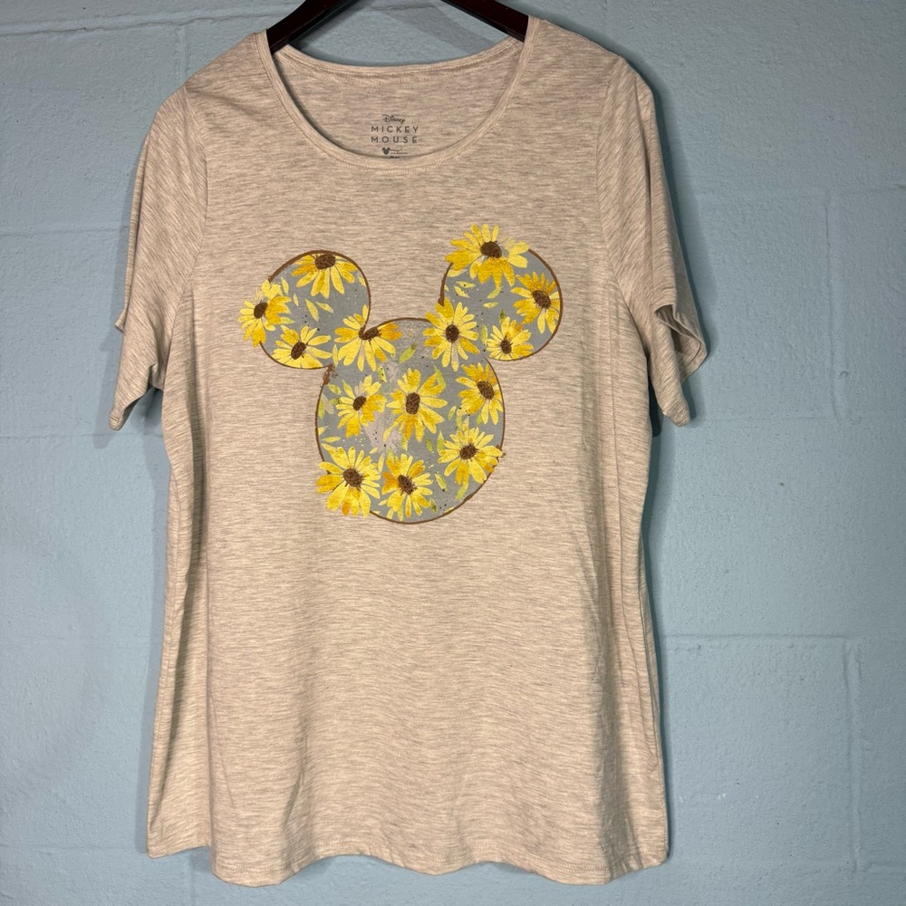 Micky Mouse Floral T-Shirt